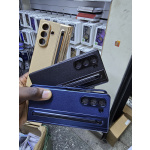 Leather Case with front glass protector and stylus pen for Samsung Phones - Image 2