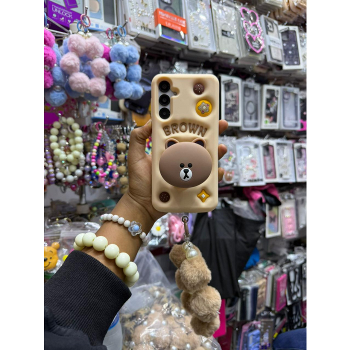 Light Brown Bear Covers for Redmi Phones - Image 2