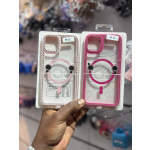 Magsafe Clear Case with glitters for iPhones - Image 2
