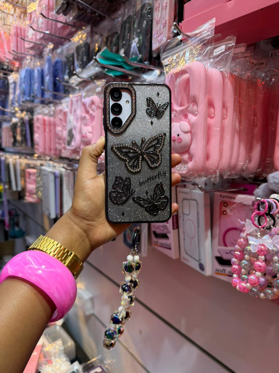 A16 Butterfly Case Butterfly Case for Samsung Galaxy A16 - Image 1