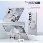 Clear Phone Case with ring for Samsung Fold Phones