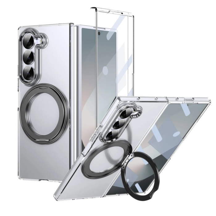 Clear Phone Case with ring for Samsung Fold Phones - Image 7