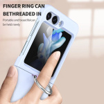 Silicon Case with Ring for Z-Flip Samsung Phones - Image 3