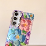 Marble Flower Case For Samsung A Series - Image 4
