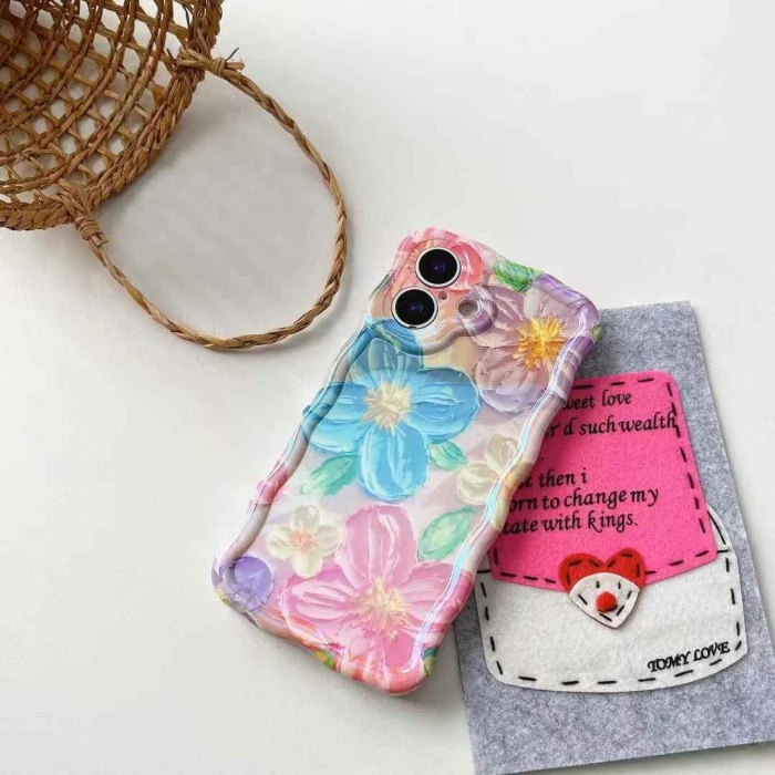 Marble Fower Case For IPhones - Image 2